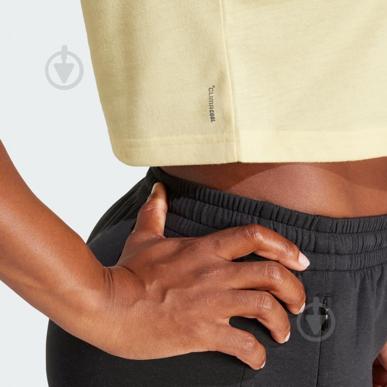 Топ Adidas TE TANK JC9559 р.L жовтий - фото 3