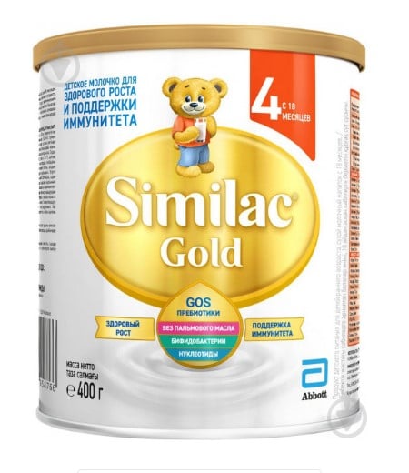 Суха молочна суміш Similac Gold 4 400 г - фото 1