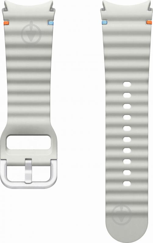 Змінний ремінець Samsung Sport Band (S/M) silver (ET-SNL30SSEGEU) - фото 3