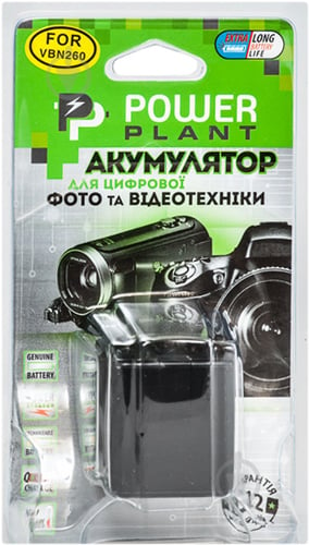 Акумулятор PowerPlant Panasonic VW-VBN260 2200мА*ч (DV00DV1296) - фото 3