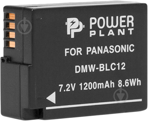 Акумулятор PowerPlant Panasonic DMW-BLC12, DMW-GH2 1200мА*ч (DV00DV1297) - фото 1