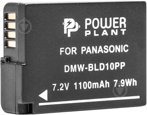 Аккумулятор PowerPlant Panasonic DMW-BLD10PP 1100мА*ч (DV00DV1298) - фото 2