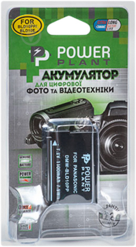 Аккумулятор PowerPlant Panasonic DMW-BLD10PP 1100мА*ч (DV00DV1298) - фото 3