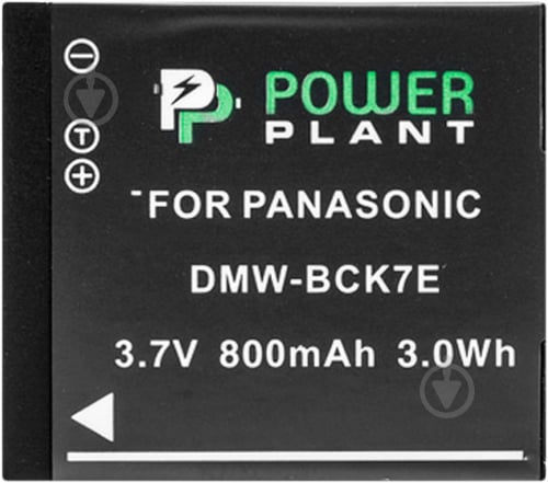 Акумулятор PowerPlant Panasonic DMW-BCK7E 800мА*ч (DV00DV1301) - фото 1