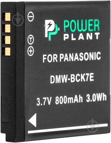 Акумулятор PowerPlant Panasonic DMW-BCK7E 800мА*ч (DV00DV1301) - фото 2