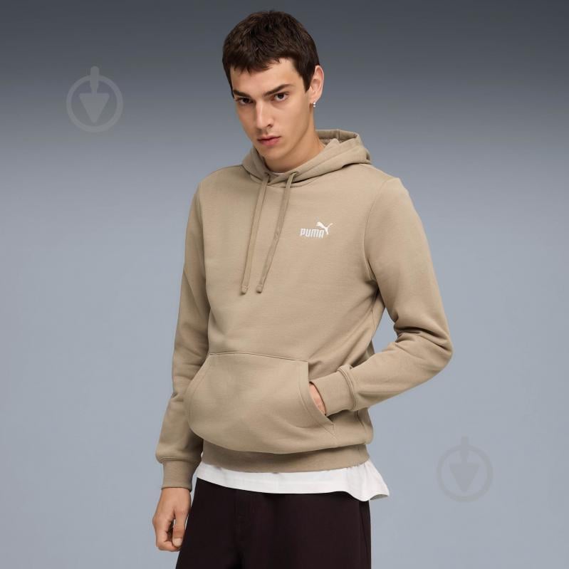 Джемпер Puma ESS Small No. 1 Logo Hoodie FL (s) 68257555 р.S бежевий - фото 1 Джемпер Puma ESS Small No. 1 Logo Hoodie FL (s) 68257555 р.S бежевий - фото 1