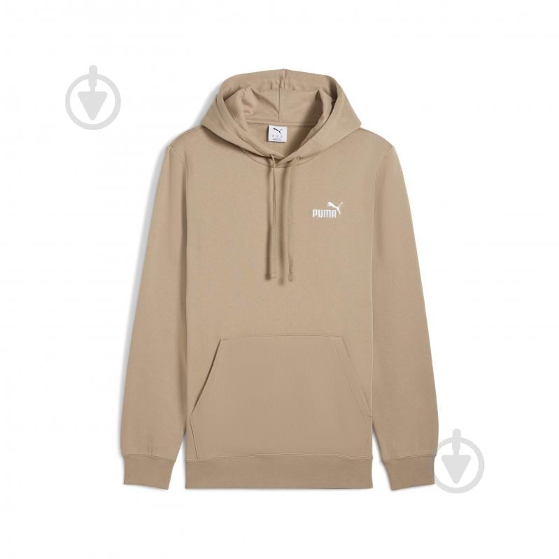 Джемпер Puma ESS Small No. 1 Logo Hoodie FL (s) 68257555 р.S бежевий - фото 4 Джемпер Puma ESS Small No. 1 Logo Hoodie FL (s) 68257555 р.S бежевий - фото 4