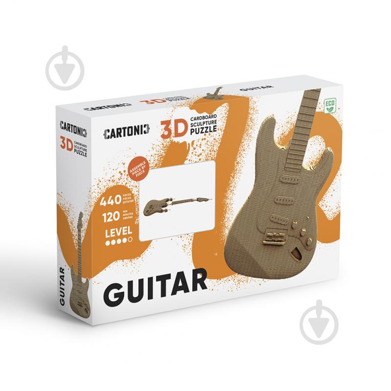 3D-конструктор Cartonic CARTGUITAR - фото 2