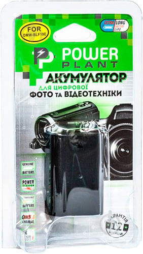 Аккумулятор PowerPlant Panasonic DMW-BLF19 1600мА*ч (DV00DV1355) - фото 3