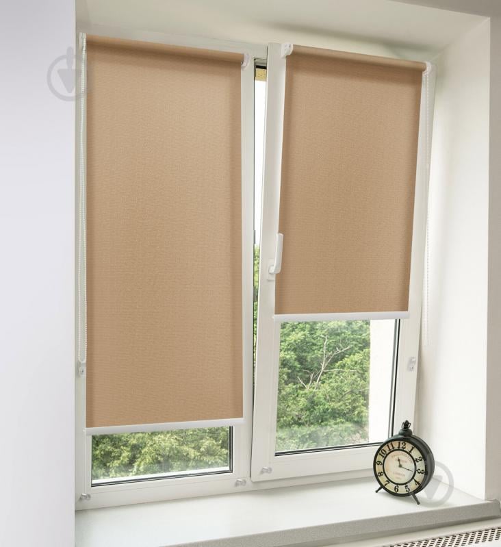 Ролета міні Rollotex ROYAL з фіксацією під нахил бежева 111x150 см - фото 2 Ролета міні Rollotex ROYAL з фіксацією під нахил бежева 111x150 см - фото 2