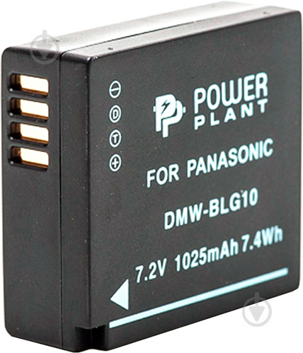 Аккумулятор PowerPlant Panasonic DMW-BLG10, DMW-BLE9 1025мА*ч (DV00DV1379) - фото 1