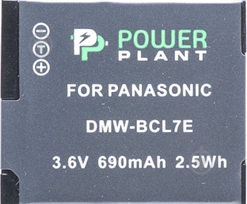 Аккумулятор PowerPlant Panasonic DMW-BCL7E 690мА*ч (DV00DV1380) - фото 2