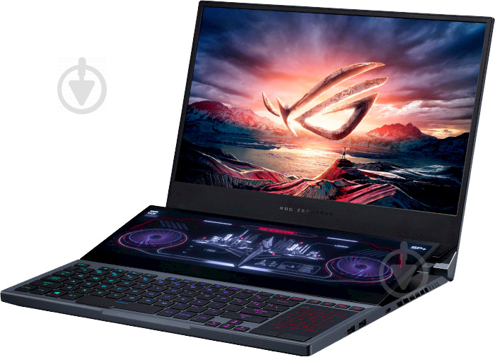 Ноутбук Asus ROG Zephyrus Duo 15 GX550LWS 15,6" (90NR02Y1-M01860) gunmetal grey - фото 3