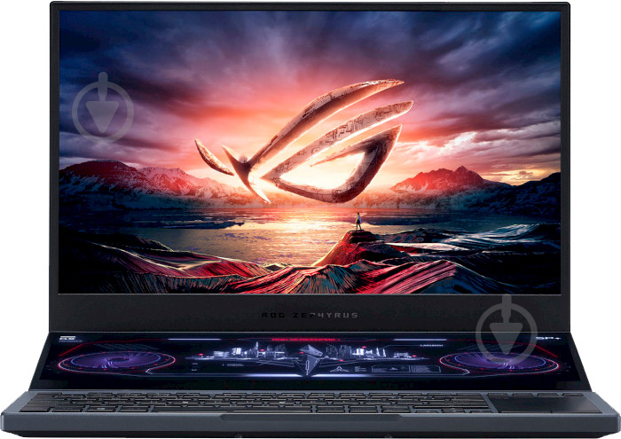 Ноутбук Asus ROG Zephyrus Duo 15 GX550LWS 15,6" (90NR02Y1-M01860) gunmetal grey - фото 2