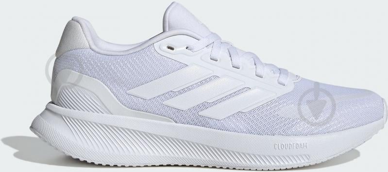Кросівки жіночі Adidas RUNFALCON 5 W FTWWHT/FTWWHT/FTWWHT IH7760 р.40 2/3 білі