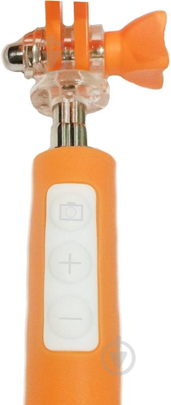 Селфи-монопод UFT NanoStick orange со встроенным Bluetooth - фото 4