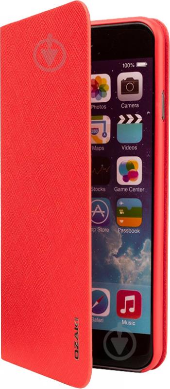 Накладка на корпус Ozaki O!coat-0.3+ Folio OC558RD для Apple iPhone 6Apple iPhone 6S - фото 4