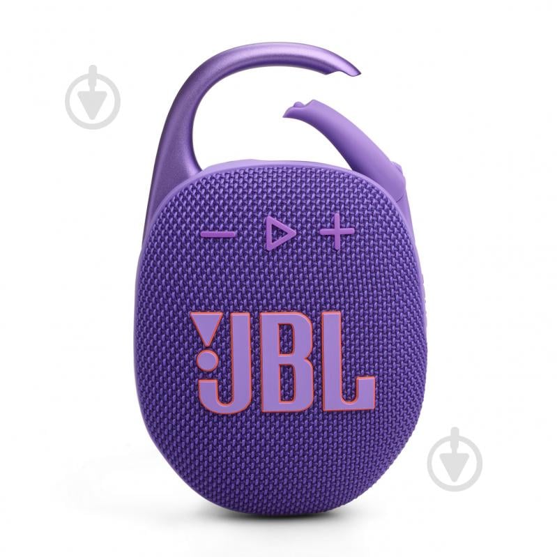 Портативна колонка JBL Clip 5 1.0 purple (JBLCLIP5PUR) - фото 2