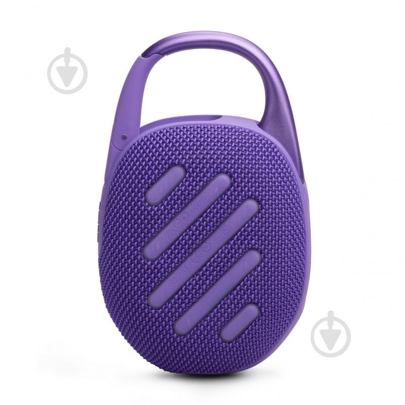 Портативна колонка JBL Clip 5 1.0 purple (JBLCLIP5PUR) - фото 3