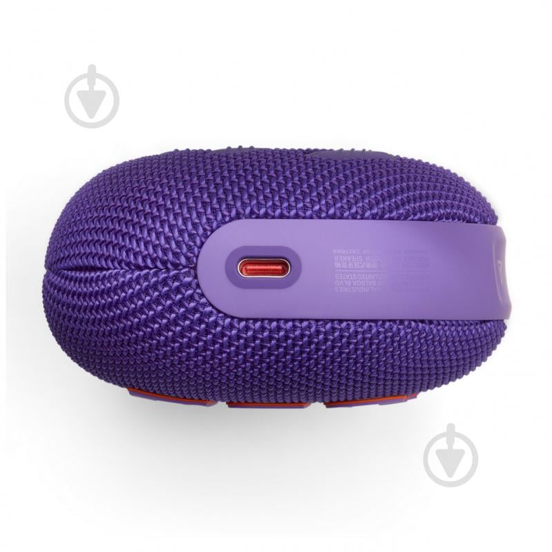 Портативна колонка JBL Clip 5 1.0 purple (JBLCLIP5PUR) - фото 5