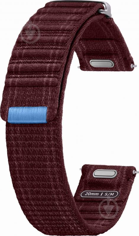 Змінний ремінець Samsung Fabric Band (S/M) wine (ET-SVL30SEEGEU) - фото 1