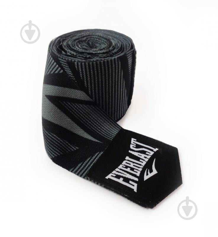Боксерские бинты Everlast SPARK PRINTED HANDWRAPS 120" черно-серый 305 см P00002913 - фото 2 Боксерские бинты Everlast SPARK PRINTED HANDWRAPS 120" черно-серый 305 см P00002913 - фото 2