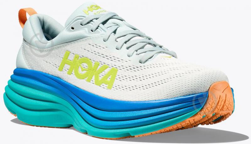 Кроссовки мужские Hoka M BONDI 8 1123202 р.44 белые - фото 7