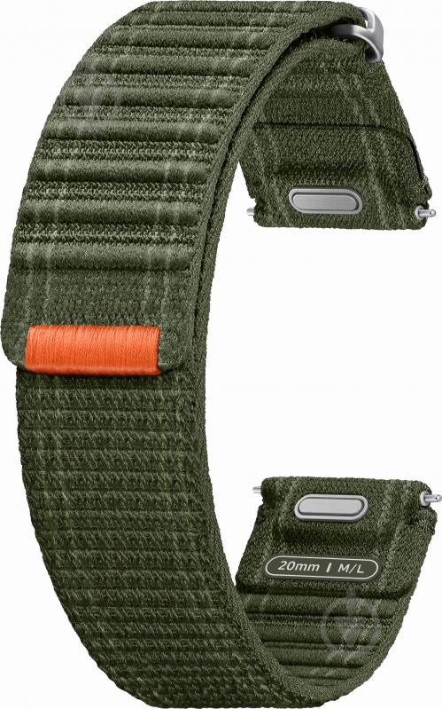 Сменный ремешок Samsung Fabric Band (M/L) green (ET-SVL31LKEGEU) - фото 1