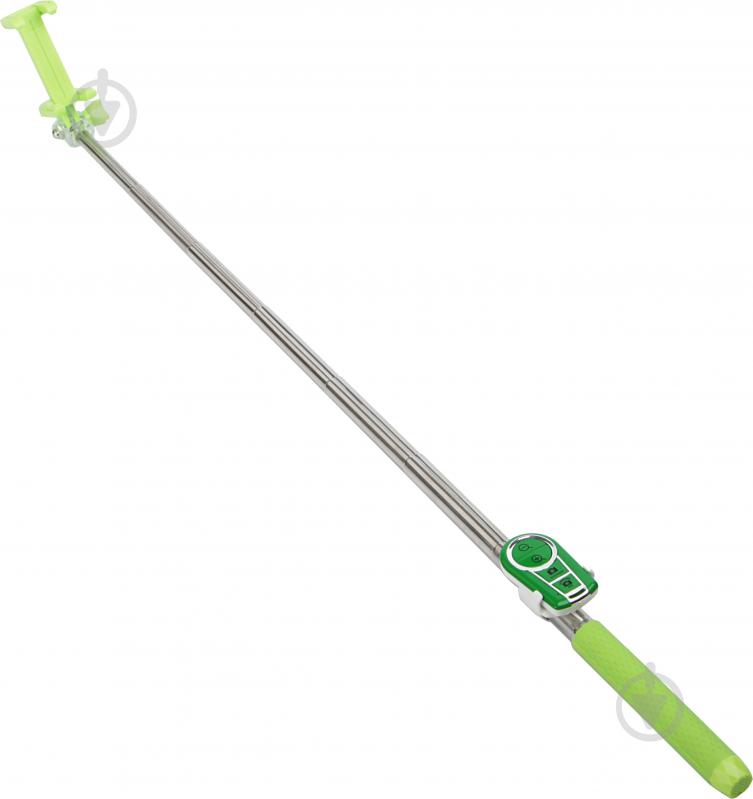 Селфи-монопод UFT SS15 zoom green со встроенным Bluetooth, 4 in 1 - фото 1