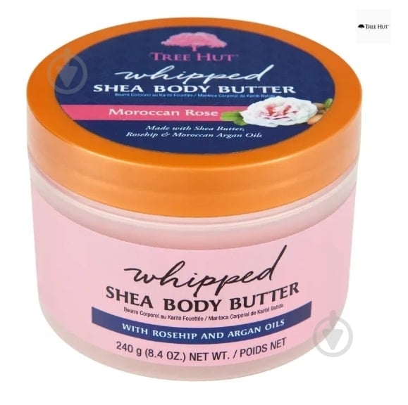 Баттер для тіла Tree Hut Moroccan Rose Whipped 240 г - фото 1