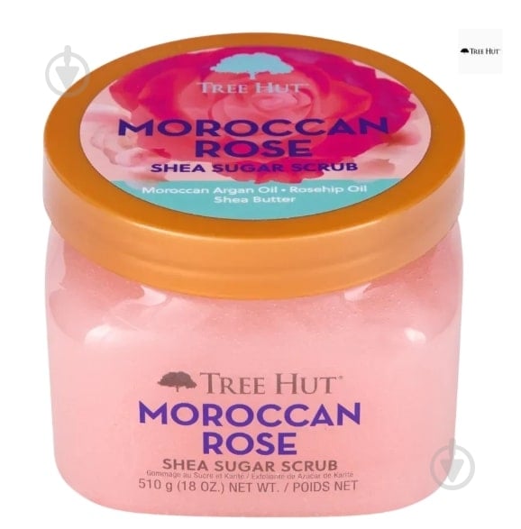 Скраб для тела Tree Hut Moroccan Rose 510 г - фото 1