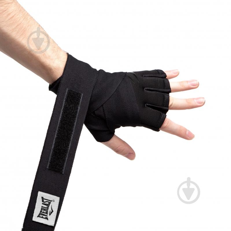 Бинти-рукавички Everlast EVERGEL FASTWRAPS р.S черный 230 см P00002027 - фото 3 Бинти-рукавички Everlast EVERGEL FASTWRAPS р.S черный 230 см P00002027 - фото 3