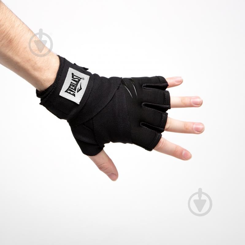 Бинти-рукавички Everlast EVERGEL FASTWRAPS р.S черный 230 см P00002027 - фото 4 Бинти-рукавички Everlast EVERGEL FASTWRAPS р.S черный 230 см P00002027 - фото 4
