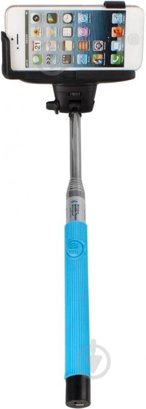 Селфи-монопод UFT SS3 light blue со встроенным Bluetooth - фото 1