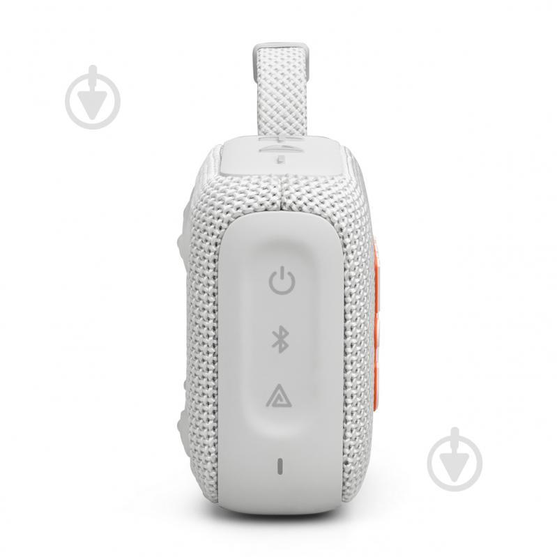 Портативна колонка JBL Go 4 1.0 white (JBLGO4WHT) - фото 4