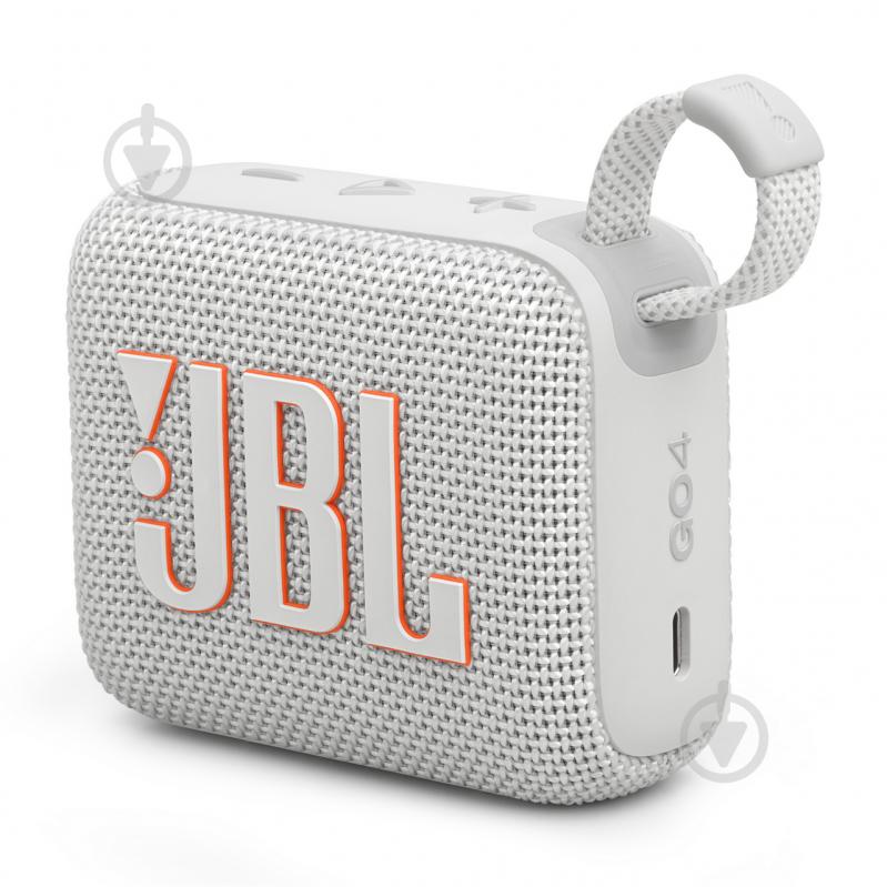 Портативна колонка JBL Go 4 1.0 white (JBLGO4WHT) - фото 8