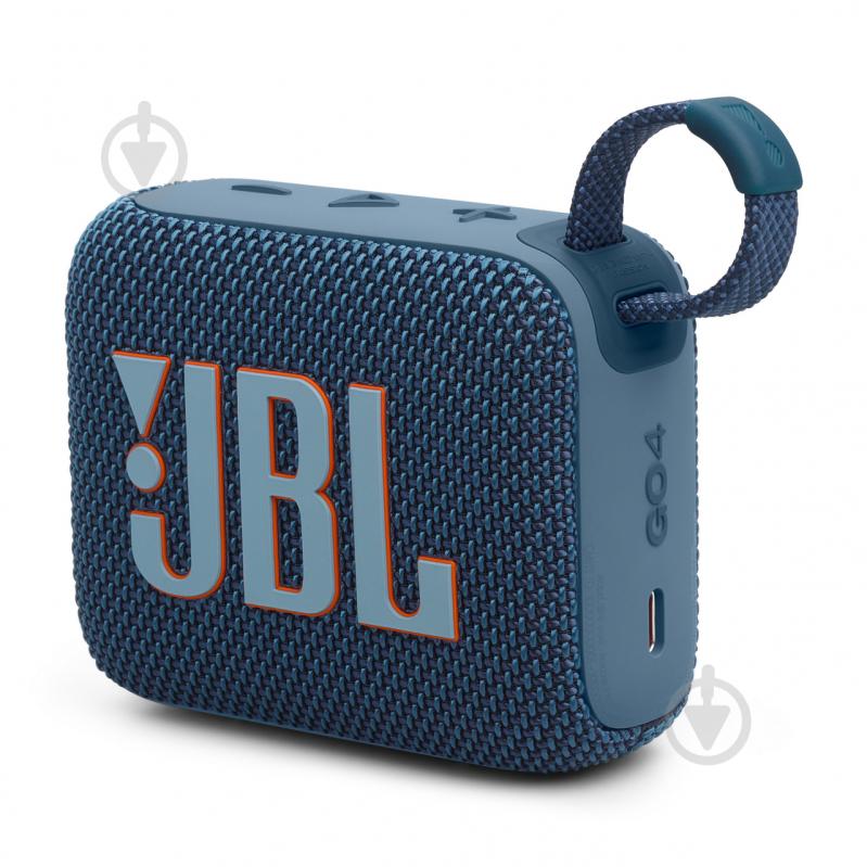 Портативная колонка JBL Go 4 1.0 blue (JBLGO4BLU) - фото 8