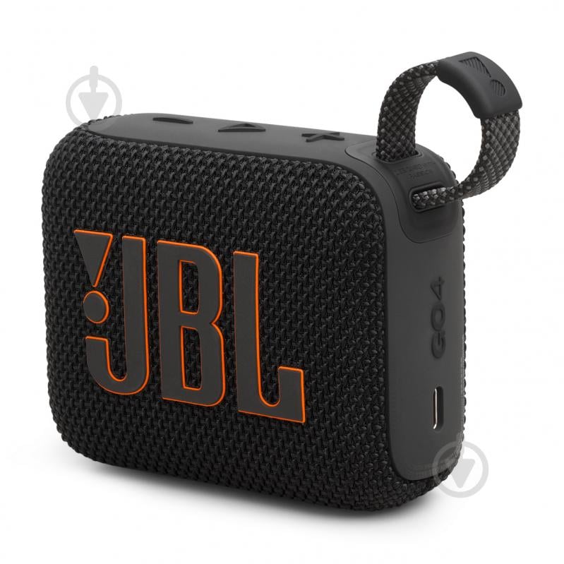 Портативна колонка JBL Go 4 1.0 black (JBLGO4BLK) - фото 8