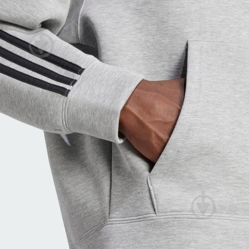 Джемпер Adidas SPACER HOODIE JW5965 р.XL сірий - фото 4 Джемпер Adidas SPACER HOODIE JW5965 р.XL сірий - фото 4