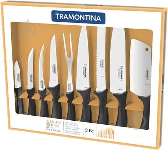 Набір ножів Tramontina Affilata 23699/051 - фото 2 Набір ножів Tramontina Affilata 23699/051 - фото 2
