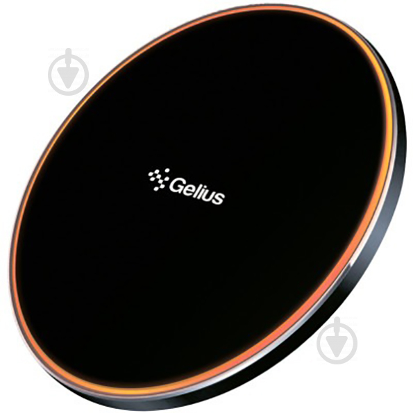 Бездротовий зарядний пристрій Gelius Pro Sparkle Wireless Charger 15W GP-WC003 Чорний - фото 1