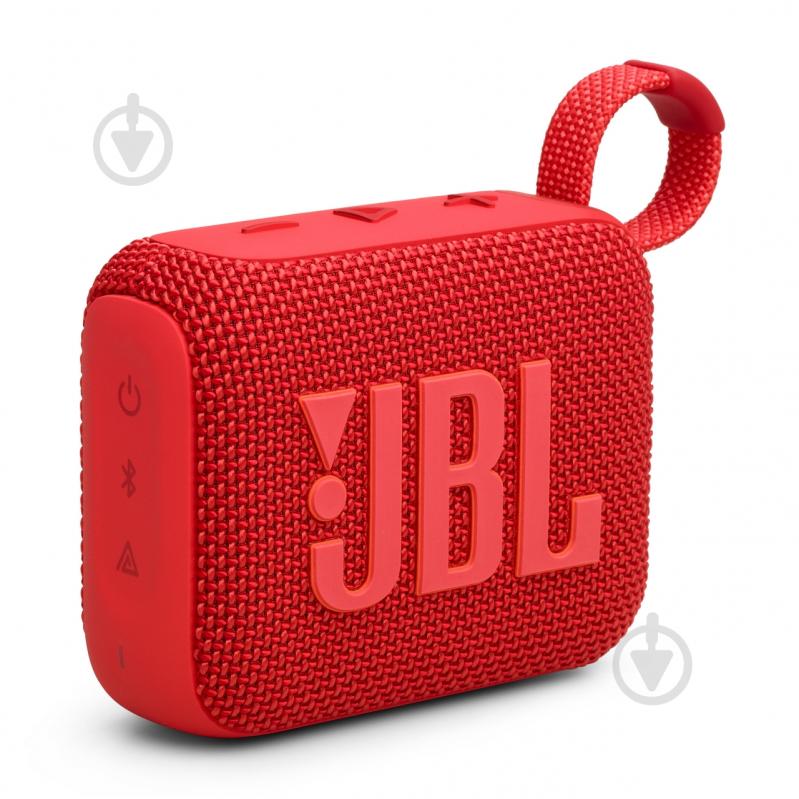 Портативна колонка JBL Go 4 1.0 red (JBLGO4RED) - фото 1