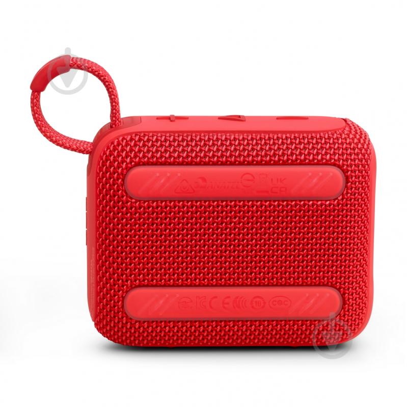 Портативна колонка JBL Go 4 1.0 red (JBLGO4RED) - фото 3