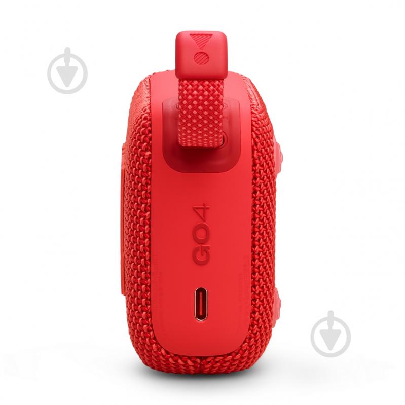 Портативна колонка JBL Go 4 1.0 red (JBLGO4RED) - фото 5