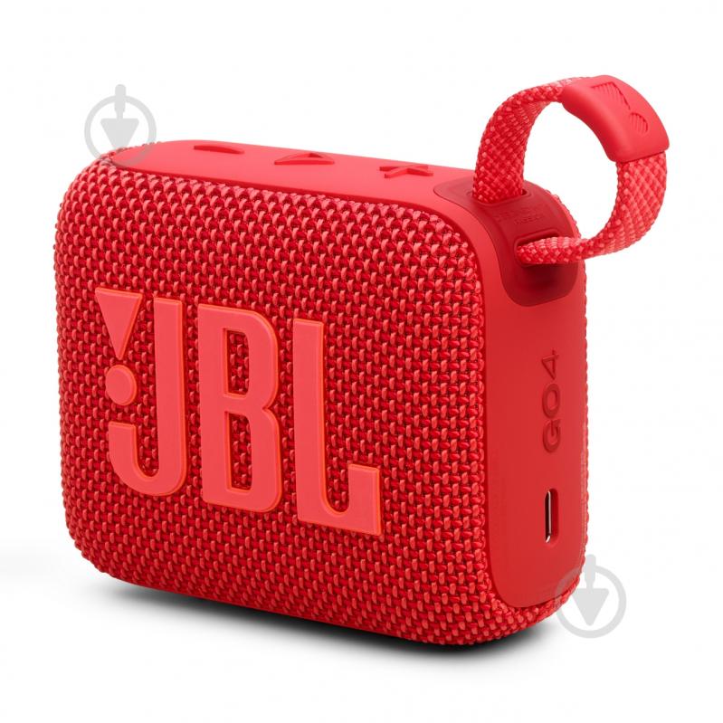 Портативна колонка JBL Go 4 1.0 red (JBLGO4RED) - фото 8