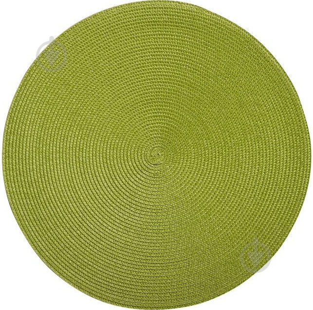 Коврик для сервировки Saleen Circle grass green 38 см - фото 1 Коврик для сервировки Saleen Circle grass green 38 см - фото 1