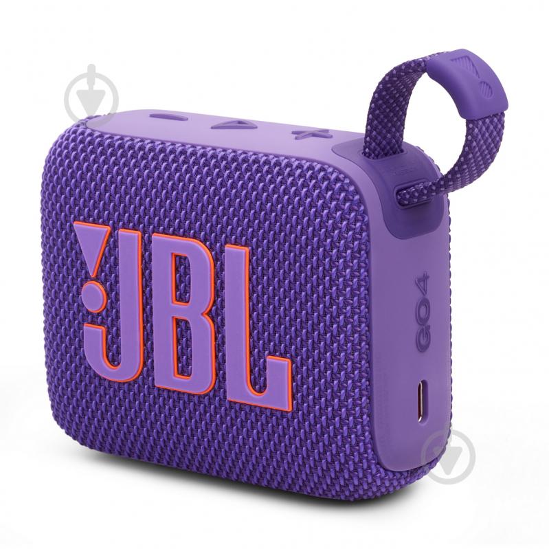 Портативна колонка JBL Go 4 1.0 purple (JBLGO4PUR) - фото 8