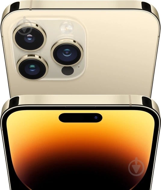 Смартфон Apple iPhone 14 Pro Max (REF A) 128GB gold (2AMQ9R3) - фото 5