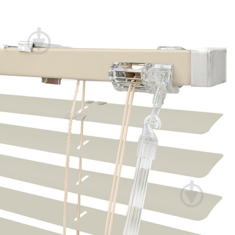 Жалюзи Rollotex алюминиевые горизонтальные с фиксацией 135х170 см бежевый матовый - фото 3 Жалюзи Rollotex алюминиевые горизонтальные с фиксацией 135х170 см бежевый матовый - фото 3