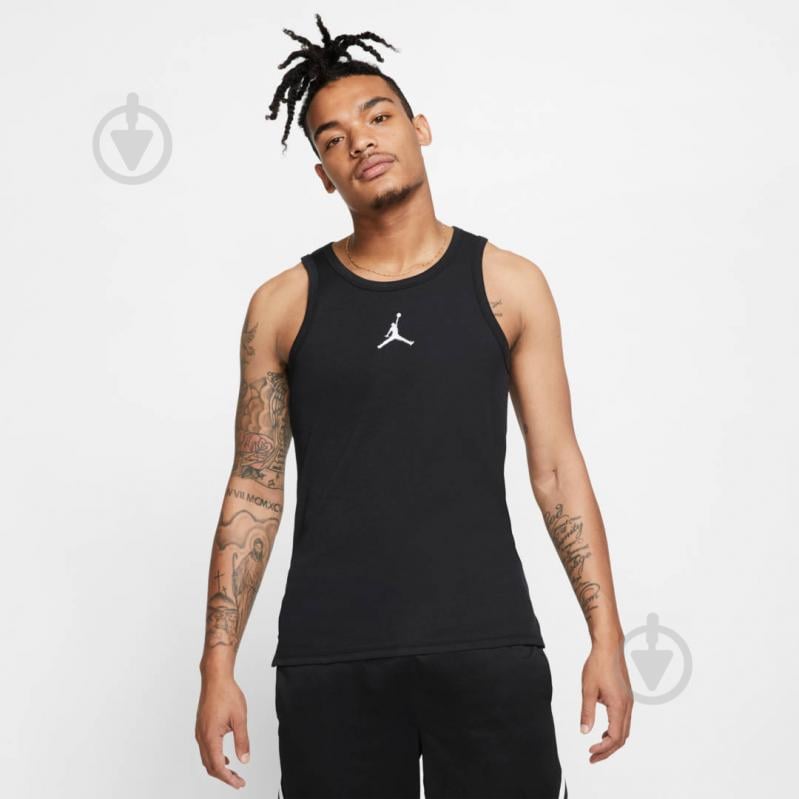 Майка Nike M J 23ALPHA BUZZER BEATER TANK AV3242-010 р.M черный - фото 4